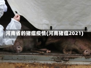 河南省的猪瘟疫情(河南猪瘟2021)