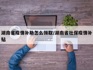 湖南省疫情补助怎么领取/湖南省社保疫情补贴
