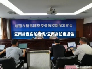 云南省宣布防疫情/云南省防疫通告