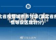 湖北省疫情城市市分级(湖北省疫情等级区域划分)