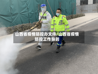 山西省疫情防控办文件/山西省疫情防控工作导则