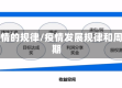 疫情的规律/疫情发展规律和周期