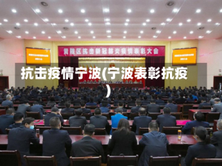 抗击疫情宁波(宁波表彰抗疫)