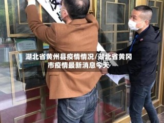 湖北省黄州县疫情情况/湖北省黄冈市疫情最新消息今天