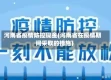 河南省疫情防控现金(河南省在疫情期间采取的措施)