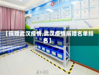 【捐赠武汉疫情,武汉疫情捐赠名单排名】
