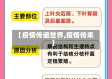 【疫情传遍世界,疫情传来】