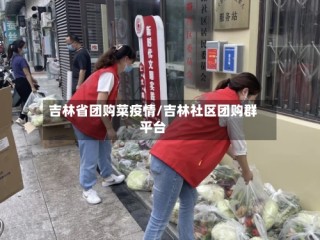 吉林省团购菜疫情/吉林社区团购群平台