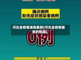 河北省疫情速报最新(河北省疫情最新的数据)