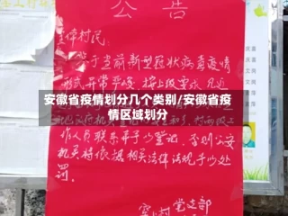 安徽省疫情划分几个类别/安徽省疫情区域划分