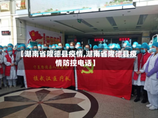 【湖南省隆德县疫情,湖南省隆德县疫情防控电话】