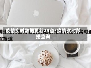 疫情实时数据更新24省/疫情实时数据查询