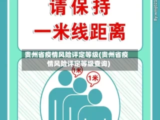 贵州省疫情风险评定等级(贵州省疫情风险评定等级查询)