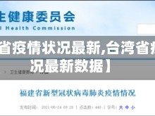 【台湾省疫情状况最新,台湾省疫情状况最新数据】