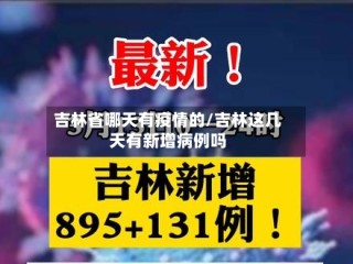 吉林省哪天有疫情的/吉林这几天有新增病例吗