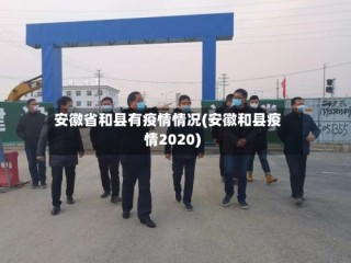 安徽省和县有疫情情况(安徽和县疫情2020)