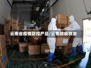 云南省疫情防控产品/云南防疫物资