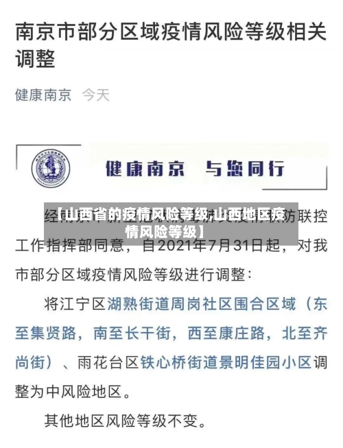 【山西省的疫情风险等级,山西地区疫情风险等级】-第2张图片