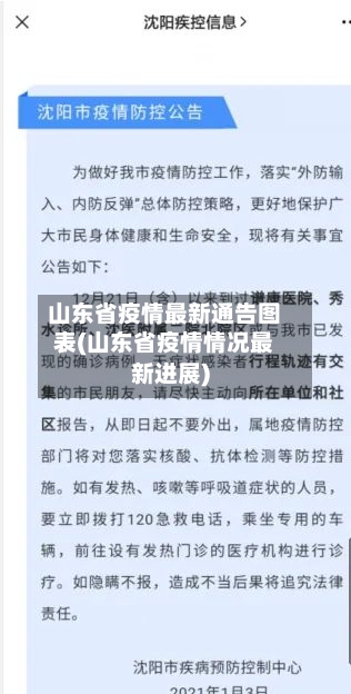 山东省疫情最新通告图表(山东省疫情情况最新进展)-第1张图片