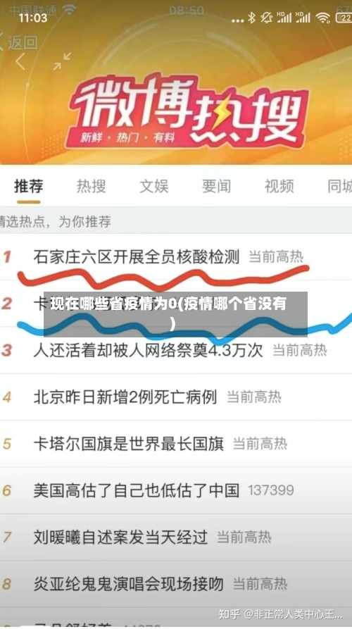 现在哪些省疫情为0(疫情哪个省没有)-第1张图片