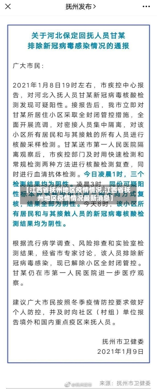 【江西省抚州地区疫情情况,江西省抚州地区疫情情况最新消息】-第1张图片