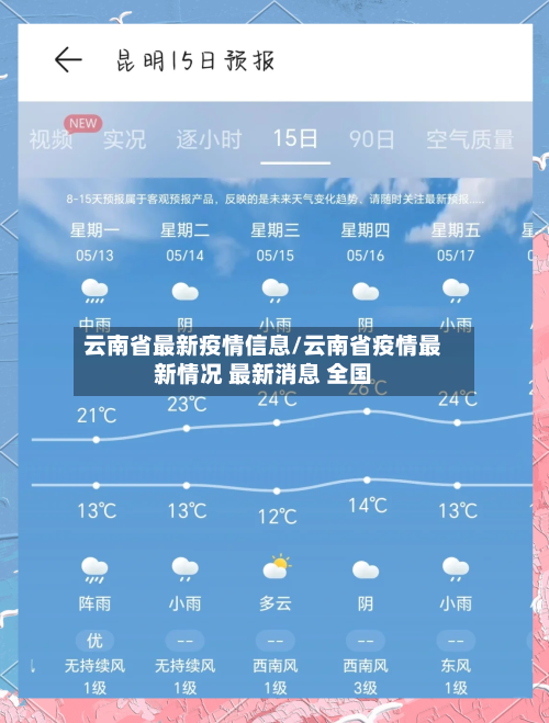 云南省最新疫情信息/云南省疫情最新情况 最新消息 全国-第1张图片
