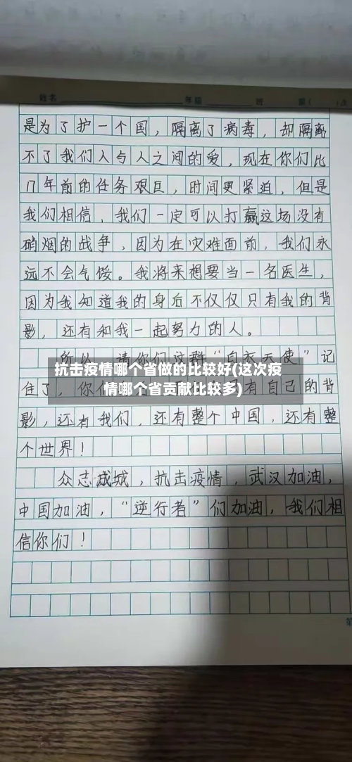 抗击疫情哪个省做的比较好(这次疫情哪个省贡献比较多)-第2张图片
