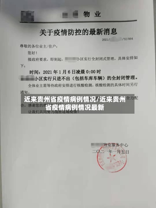 近来贵州省疫情病例情况/近来贵州省疫情病例情况最新-第1张图片
