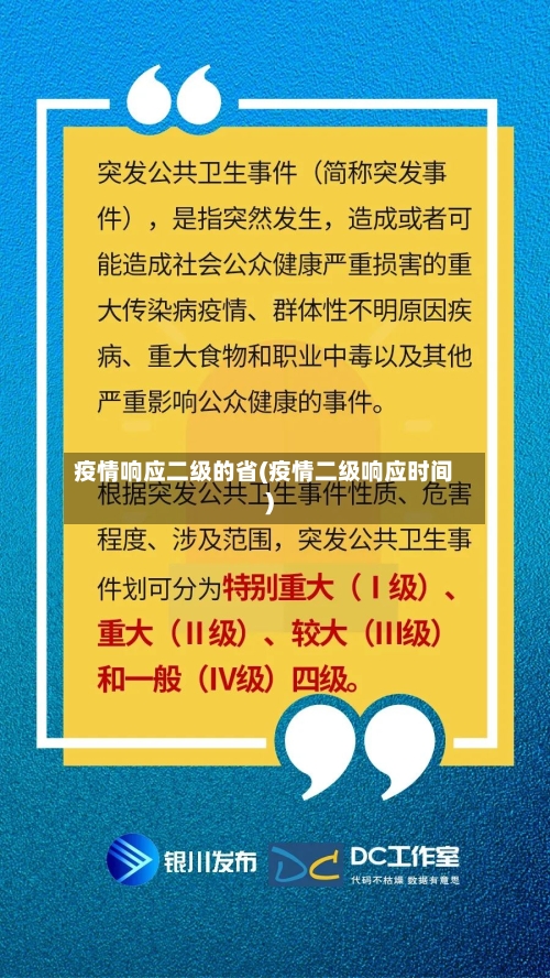 疫情响应二级的省(疫情二级响应时间)-第2张图片