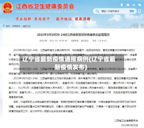 辽宁省最新疫情通报病例(辽宁省最新疫情发布)-第3张图片