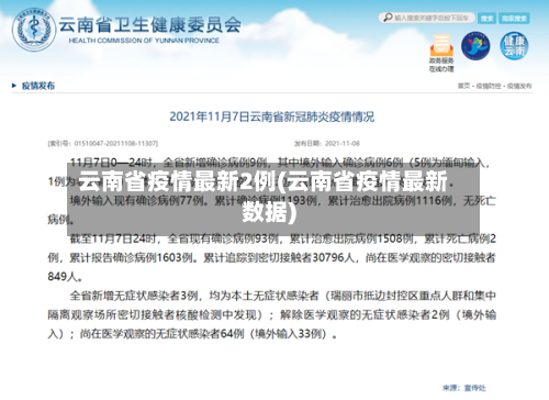 云南省疫情最新2例(云南省疫情最新数据)-第1张图片