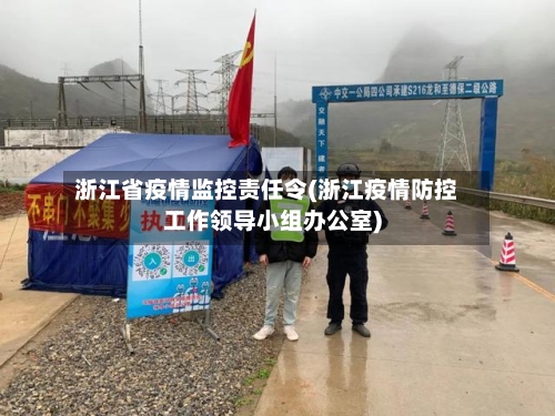 浙江省疫情监控责任令(浙江疫情防控工作领导小组办公室)-第2张图片