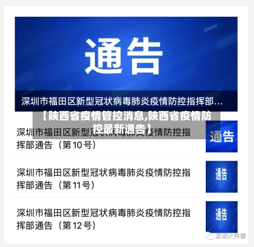 【陕西省疫情管控消息,陕西省疫情防控最新通告】-第2张图片