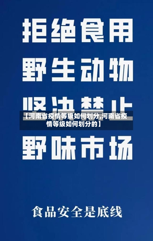 【河南省疫情等级如何划分,河南省疫情等级如何划分的】-第1张图片