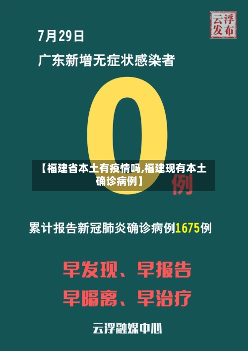 【福建省本土有疫情吗,福建现有本土确诊病例】-第2张图片