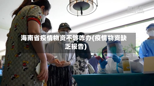 海南省疫情物资不够咋办(疫情物资缺乏报告)-第2张图片