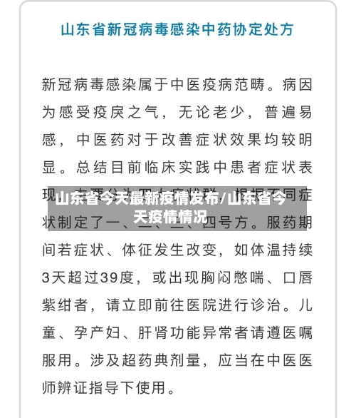 山东省今天最新疫情发布/山东省今天疫情情况-第2张图片