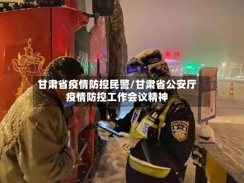 甘肃省疫情防控民警/甘肃省公安厅疫情防控工作会议精神-第3张图片