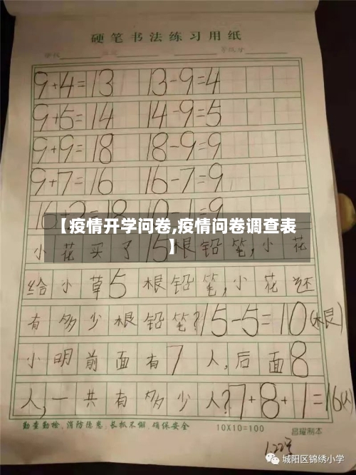 【疫情开学问卷,疫情问卷调查表】-第1张图片