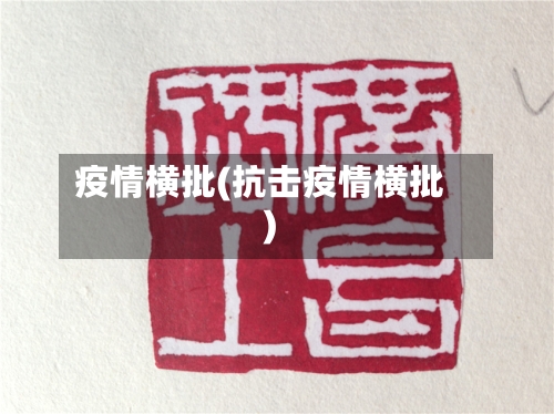 疫情横批(抗击疫情横批)-第1张图片