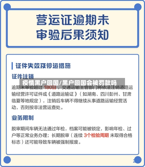 疫情黑户回国/黑户回国会被罚款吗-第2张图片