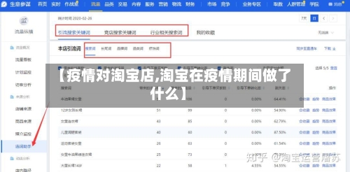 【疫情对淘宝店,淘宝在疫情期间做了什么】-第2张图片
