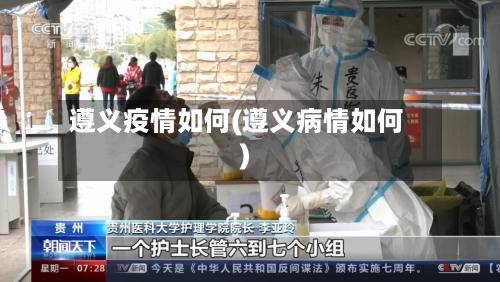 遵义疫情如何(遵义病情如何)-第1张图片
