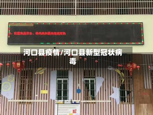 河口县疫情/河口县新型冠状病毒-第2张图片