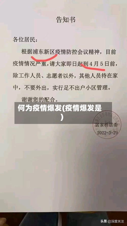 何为疫情爆发(疫情爆发是)-第1张图片