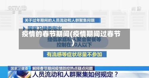 疫情的春节期间(疫情期间过春节)-第2张图片