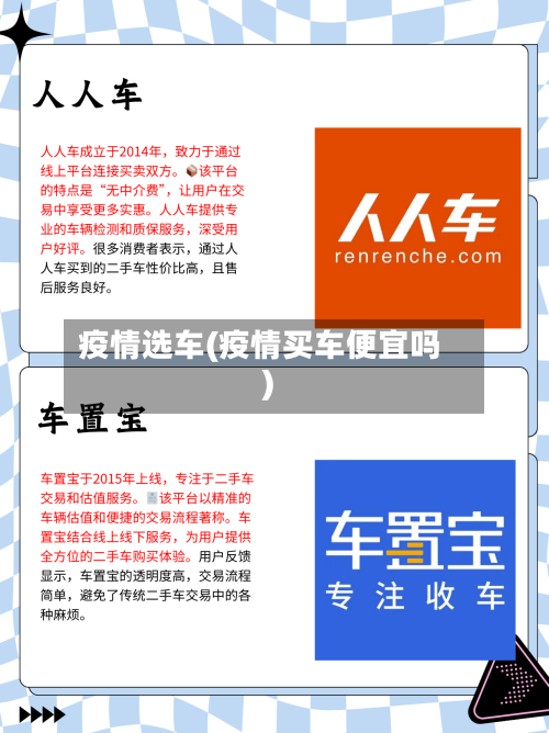 疫情选车(疫情买车便宜吗)-第2张图片