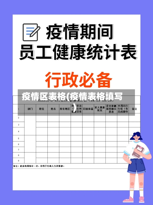 疫情区表格(疫情表格填写)-第1张图片