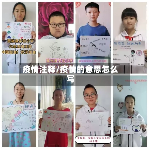 疫情注释/疫情的意思怎么写-第3张图片