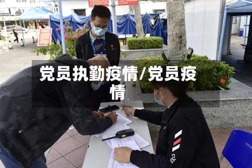 党员执勤疫情/党员疫情-第2张图片